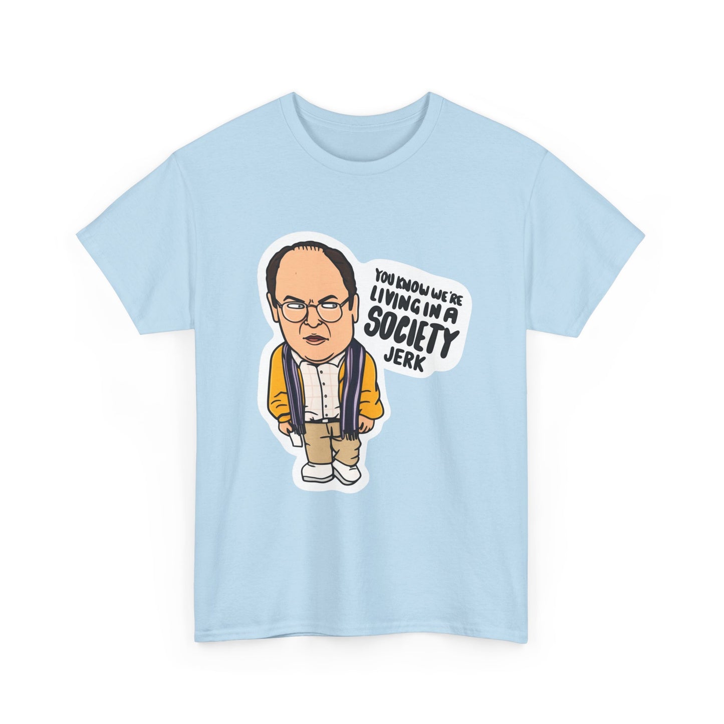 George Costanza Society Heavy Cotton Tee