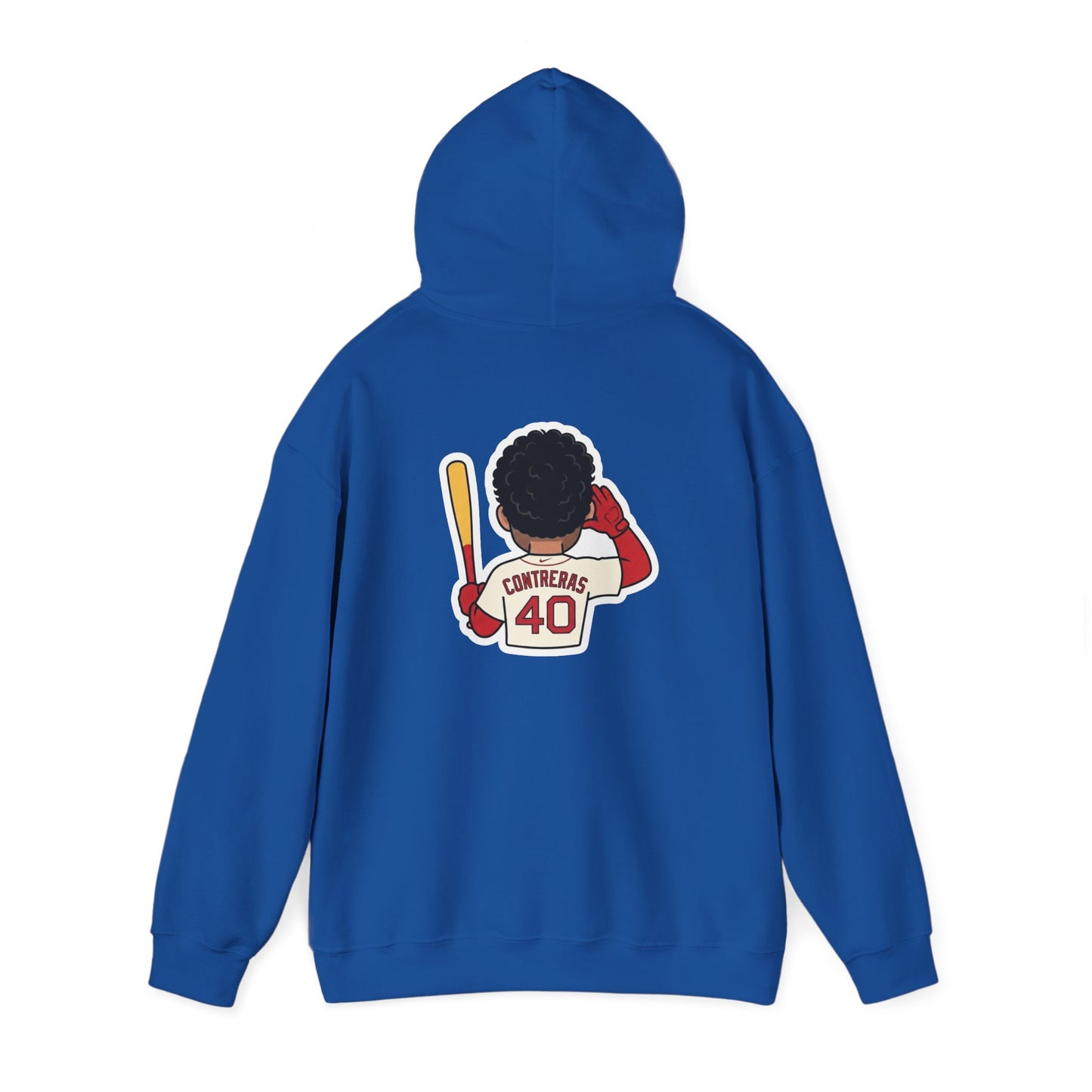 Willson Contreras Can't Hear You Heavy Blend™ Hooded Sweatshirt