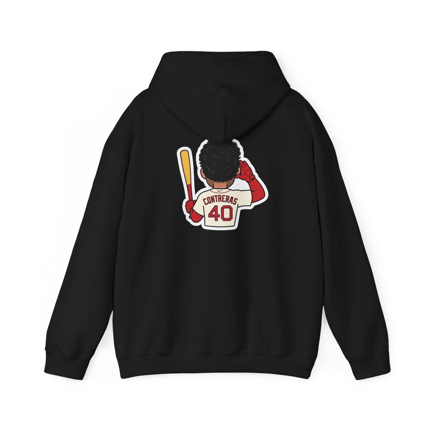 Willson Contreras Can't Hear You Heavy Blend™ Hooded Sweatshirt