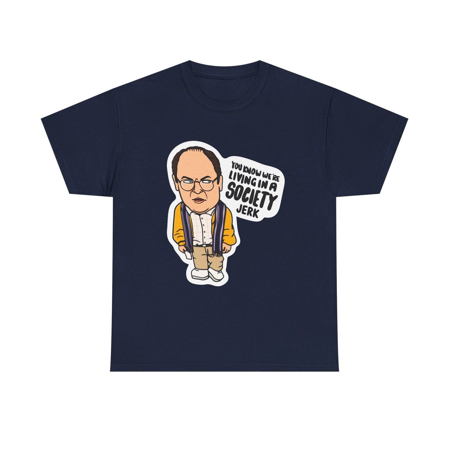 George Costanza Society Heavy Cotton Tee