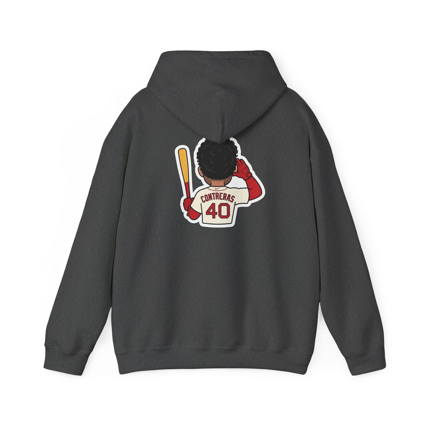Willson Contreras Can't Hear You Heavy Blend™ Hooded Sweatshirt
