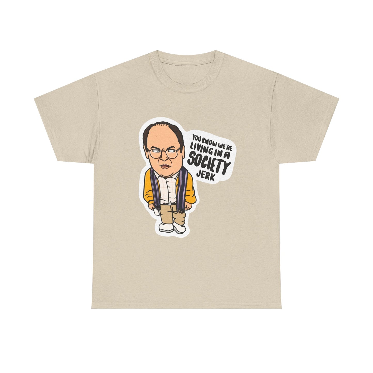 George Costanza Society Heavy Cotton Tee