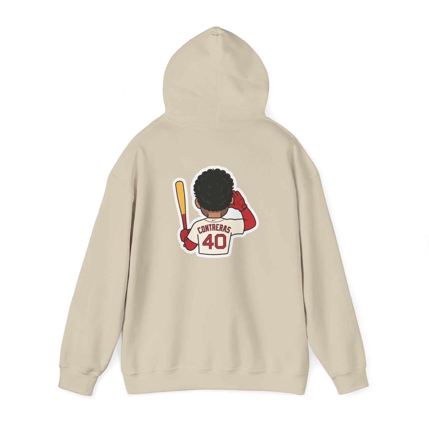 Willson Contreras Can't Hear You Heavy Blend™ Hooded Sweatshirt