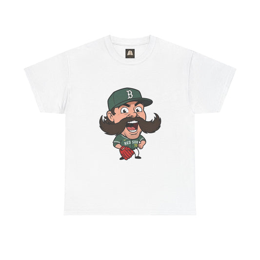 Mustache Heavy Cotton Tee