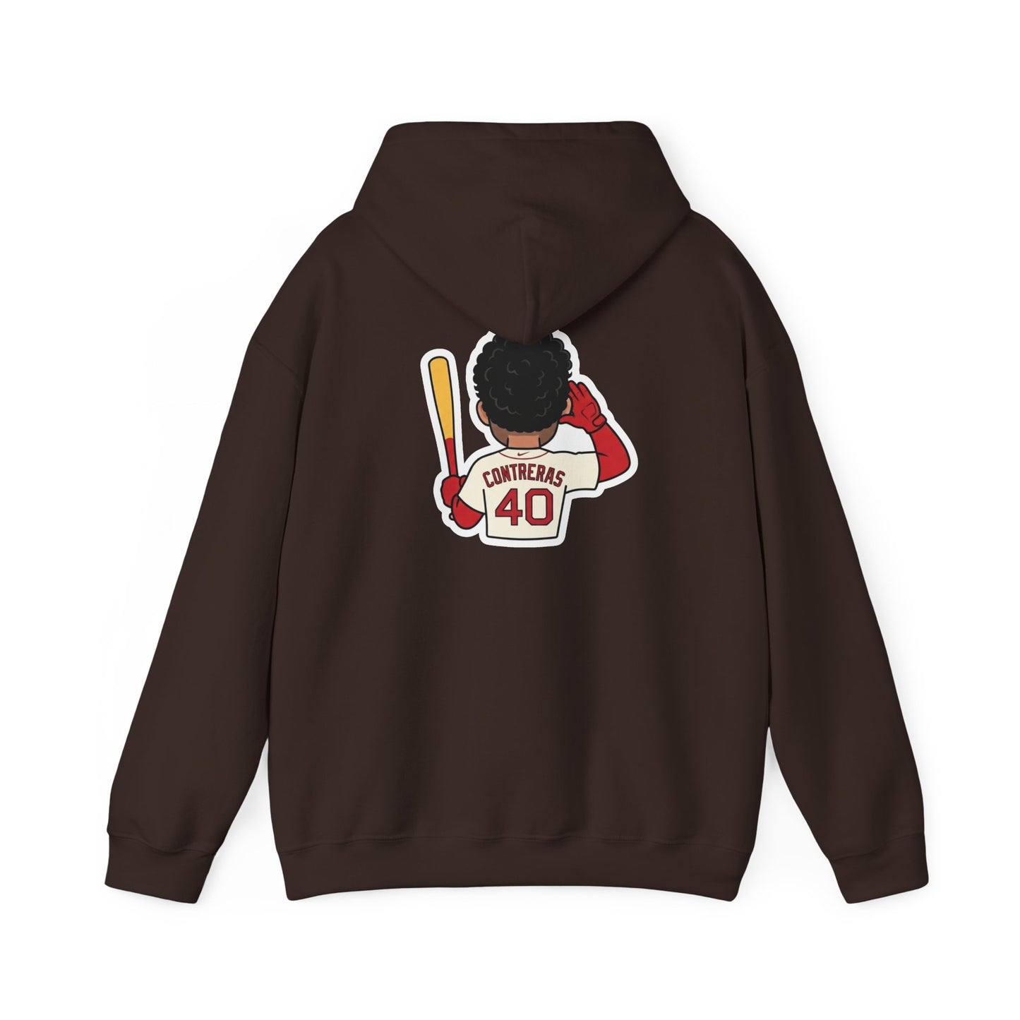 Willson Contreras Can't Hear You Heavy Blend™ Hooded Sweatshirt