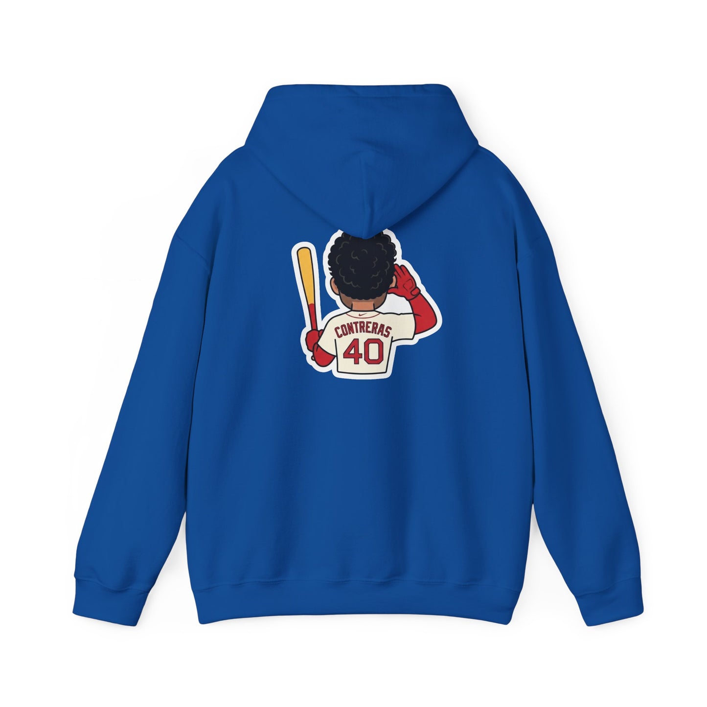 Willson Contreras Can't Hear You Heavy Blend™ Hooded Sweatshirt