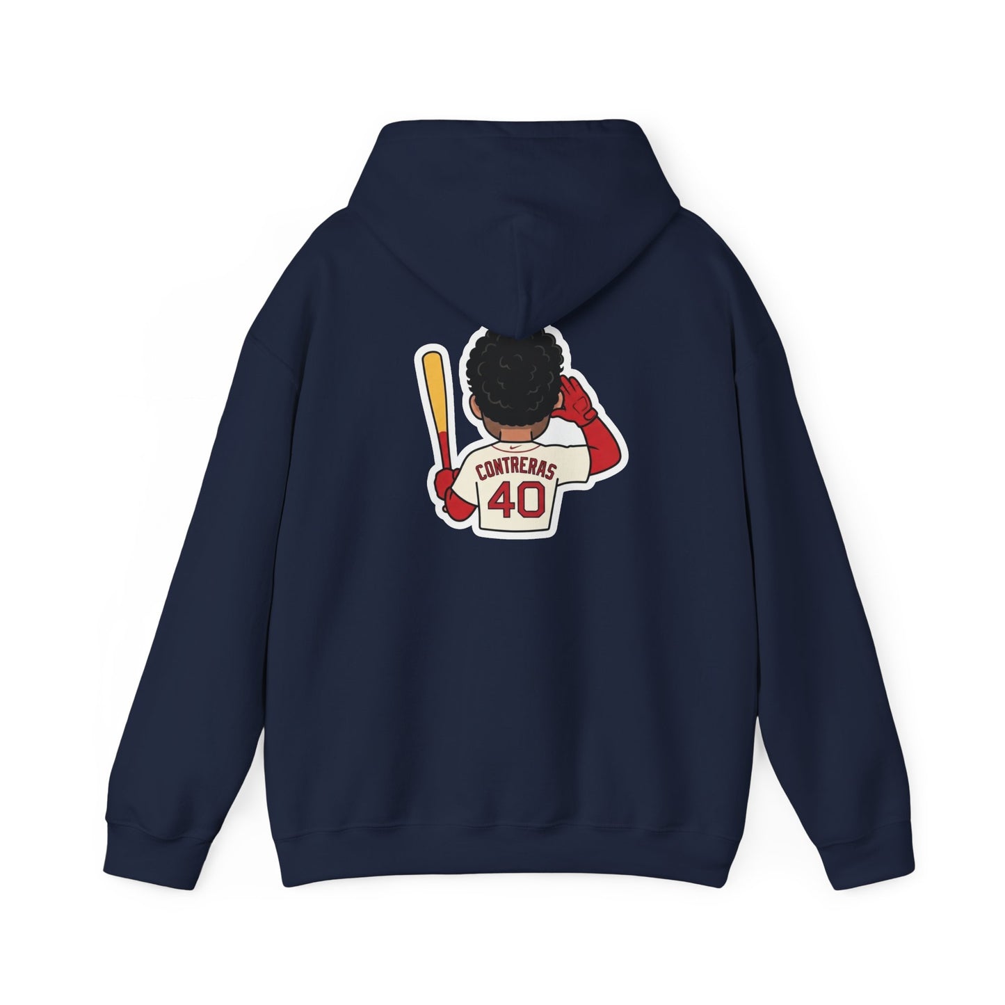 Willson Contreras Can't Hear You Heavy Blend™ Hooded Sweatshirt