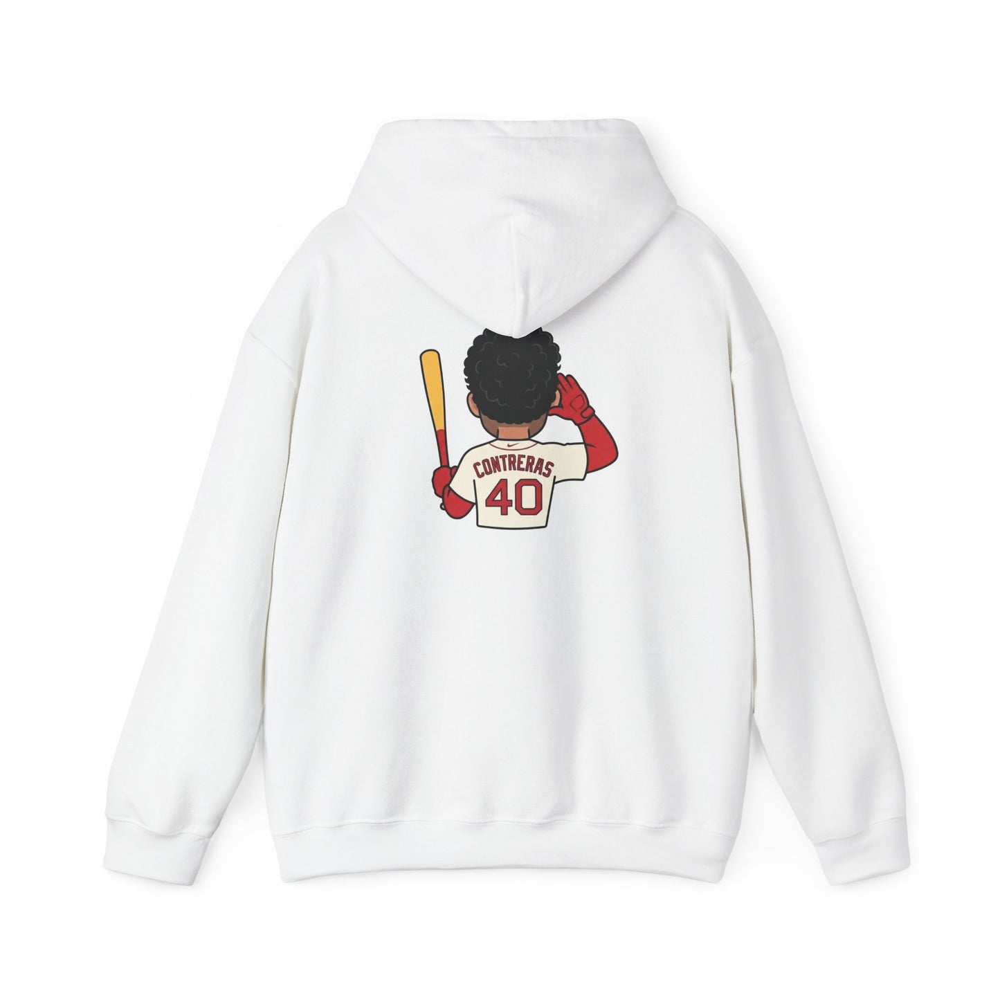 Willson Contreras Can't Hear You Heavy Blend™ Hooded Sweatshirt