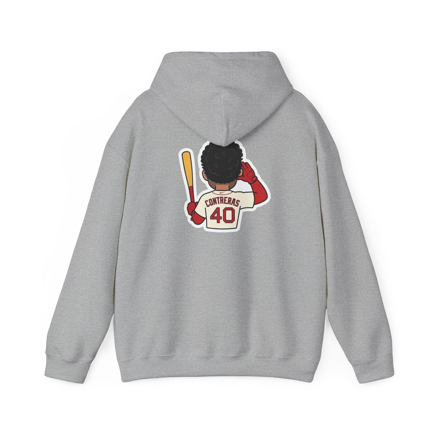 Willson Contreras Can't Hear You Heavy Blend™ Hooded Sweatshirt