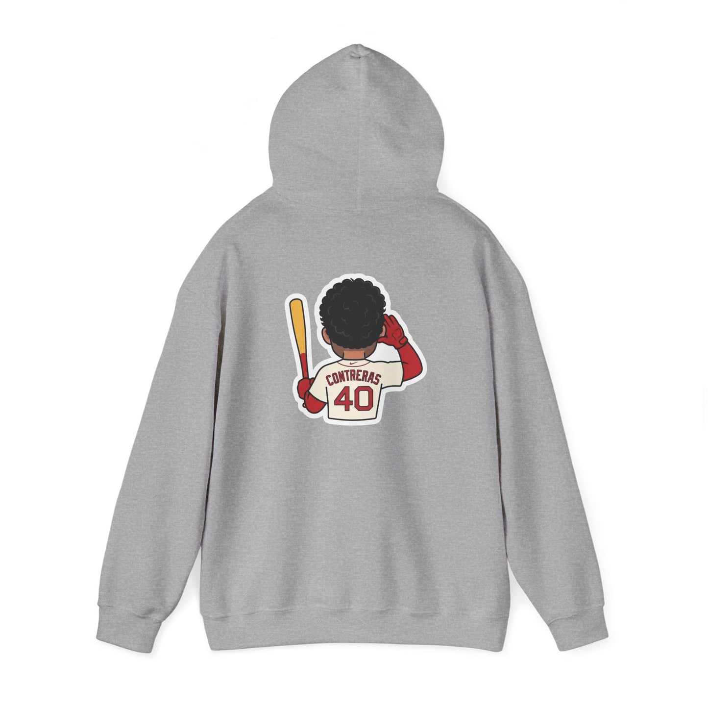 Willson Contreras Can't Hear You Heavy Blend™ Hooded Sweatshirt