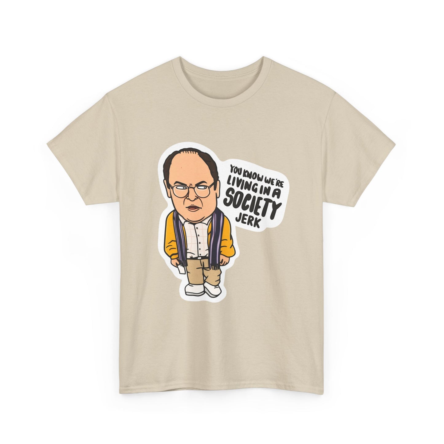George Costanza Society Heavy Cotton Tee