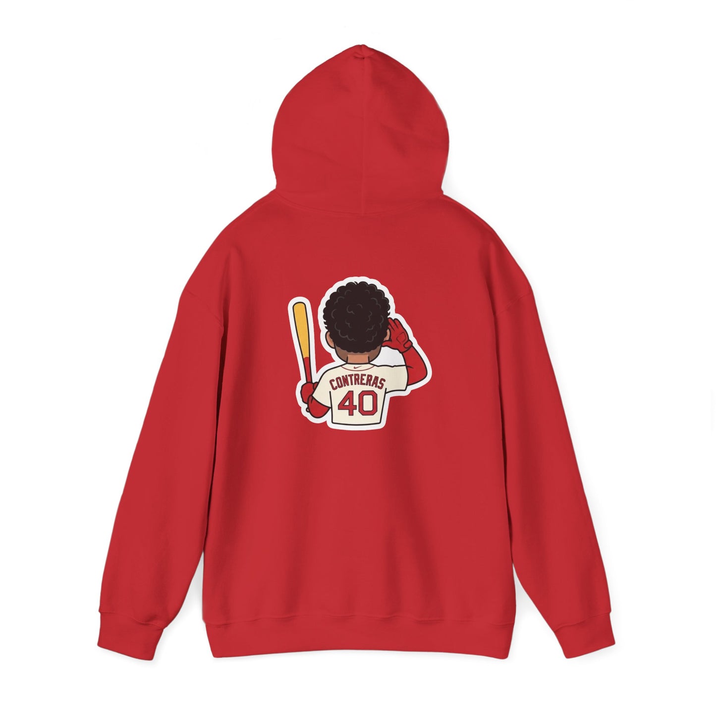 Willson Contreras Can't Hear You Heavy Blend™ Hooded Sweatshirt