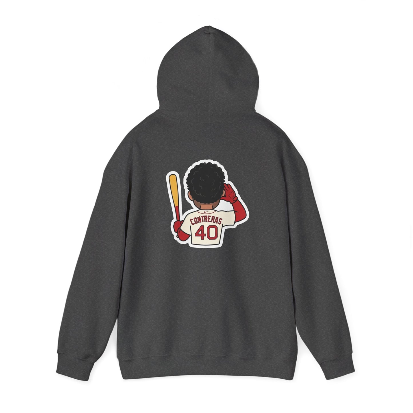Willson Contreras Can't Hear You Heavy Blend™ Hooded Sweatshirt