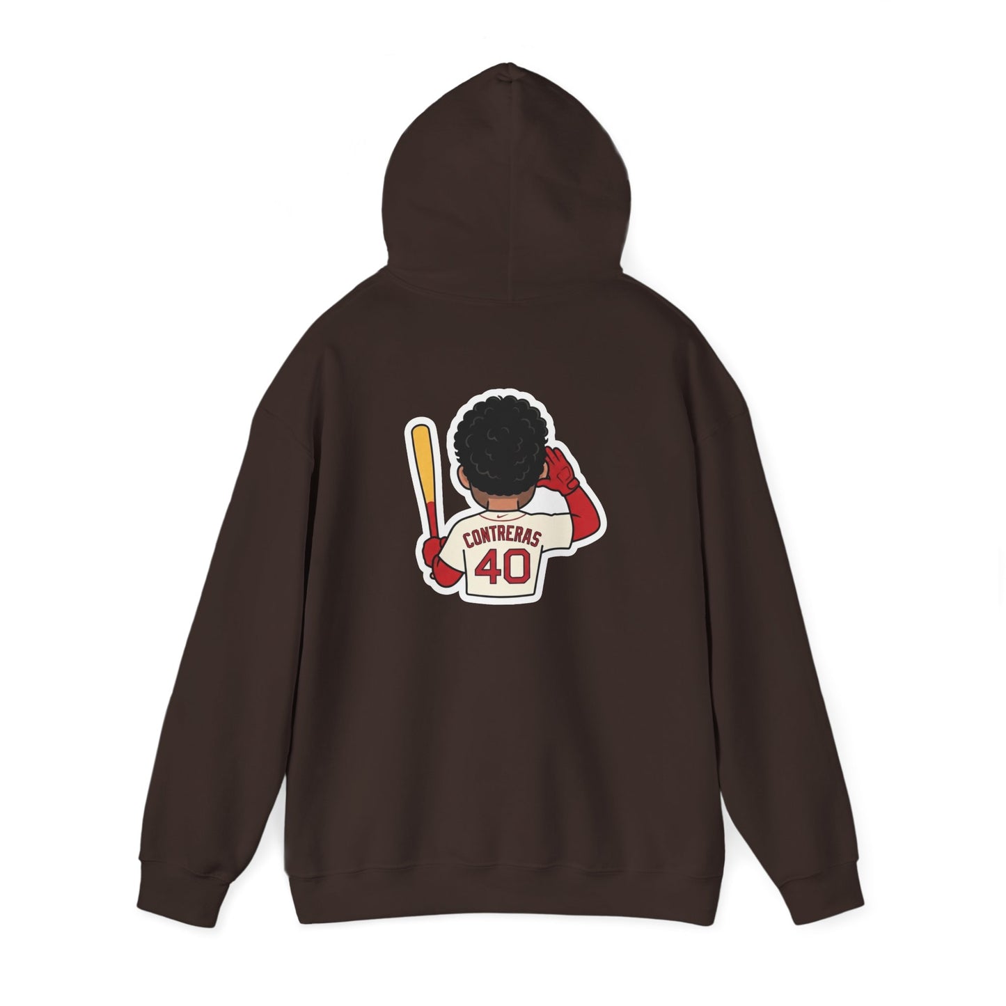 Willson Contreras Can't Hear You Heavy Blend™ Hooded Sweatshirt